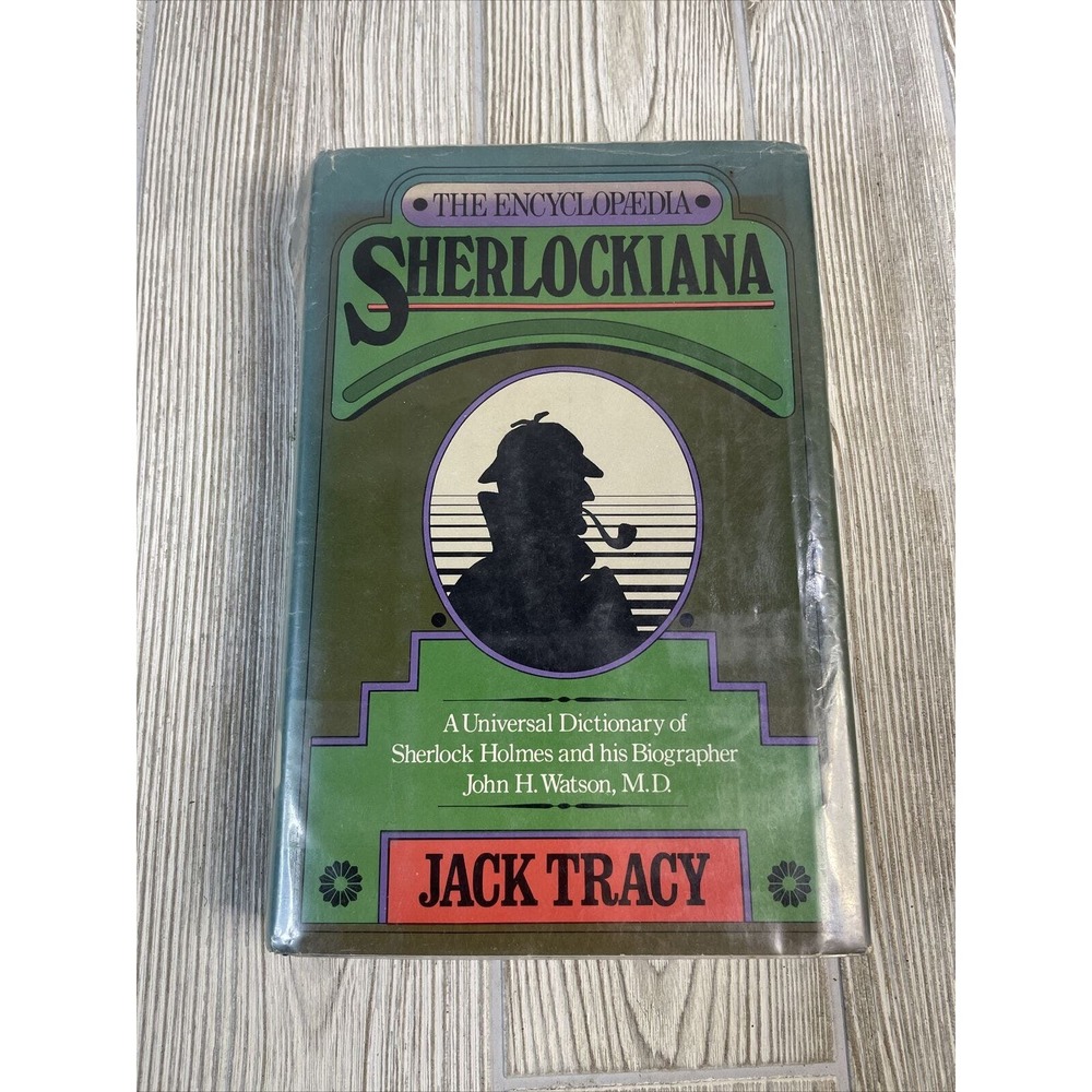 The Encyclopedia Sherlockiana Sherlock Holmes HC Ex-Library VTG 1977